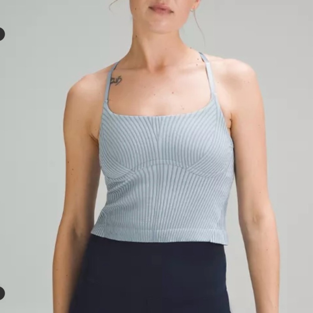 Lululemon Strappy Seamless Yoga Tank Top
